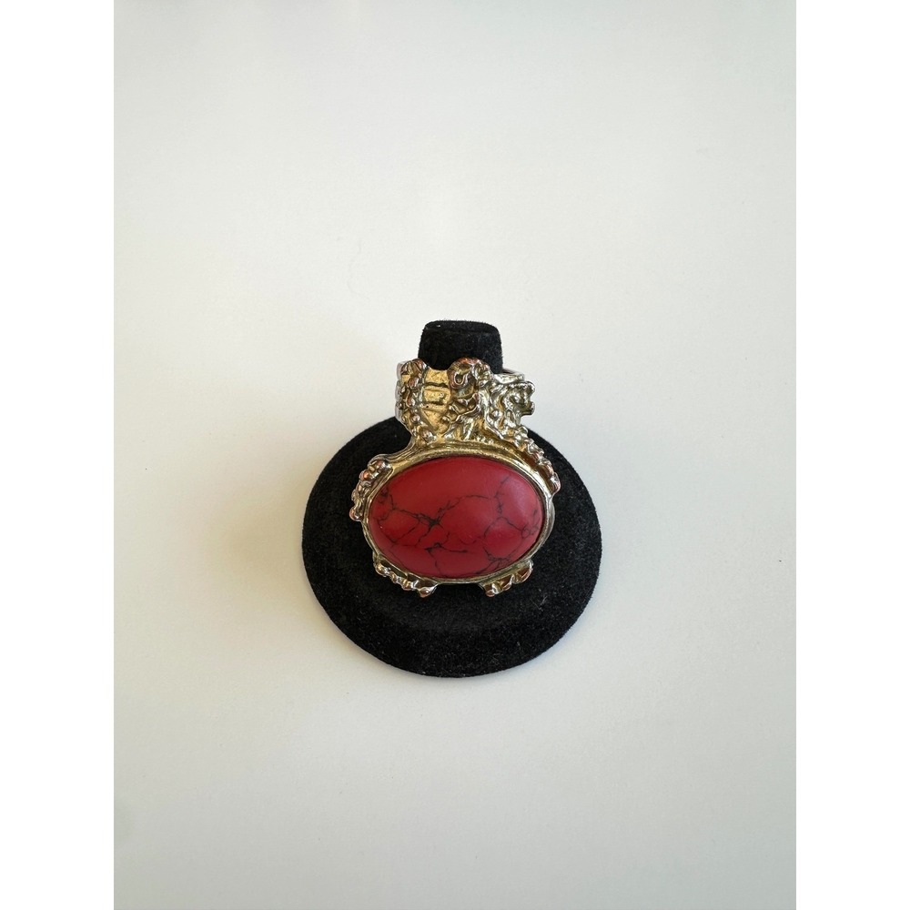 Yves Saint Laurent 2009 Arty Cabochon Cocktail Ring